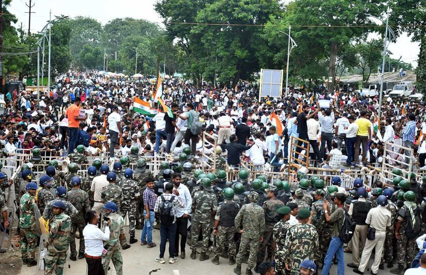 JPSC-JSSC आंदोलन में पुलिस कार्रवाई, 38 लोग केस में शामिल 