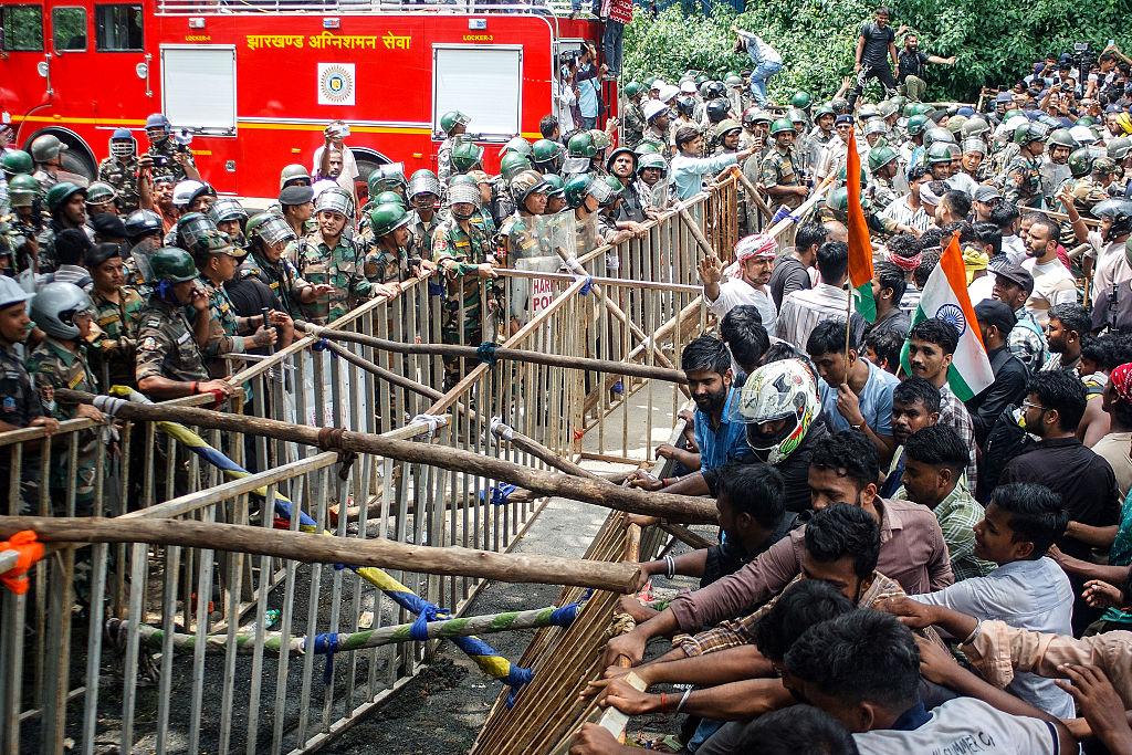रांची विधानसभा मार्च मामले में 300 अज्ञात लोगों पर FIR